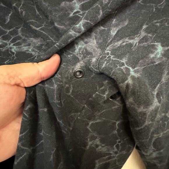 High End THEORY Black Women’s M Cotton Spandex Sweatshirt MINTY - Picture 6 of 6